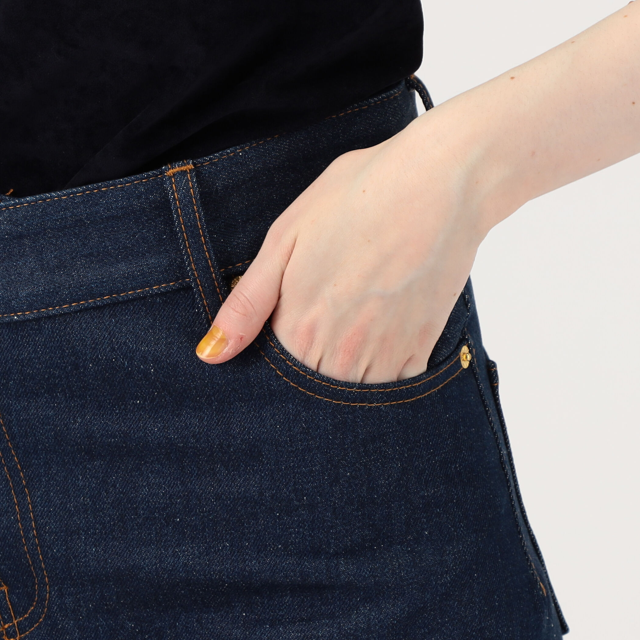 JACQUEMUS デニムスカート JACQUEMUS LA JUPE DE-NIMES コットンデニムスカート