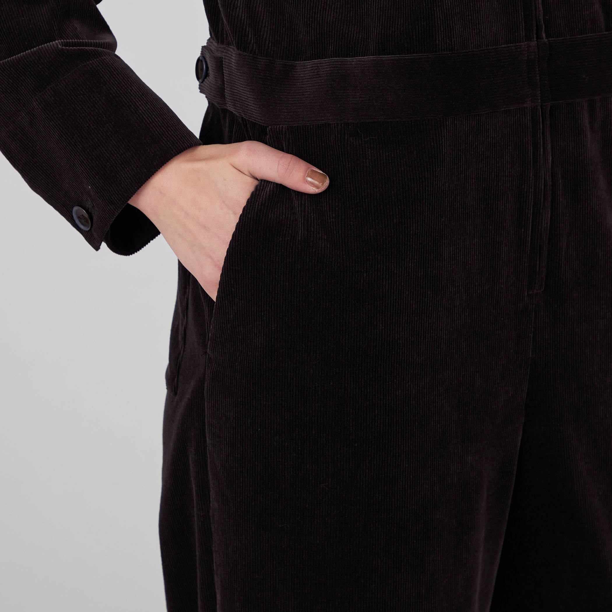 ストレッチコーデュロイ ジャンプスーツ｜トゥモローランド 公式通販