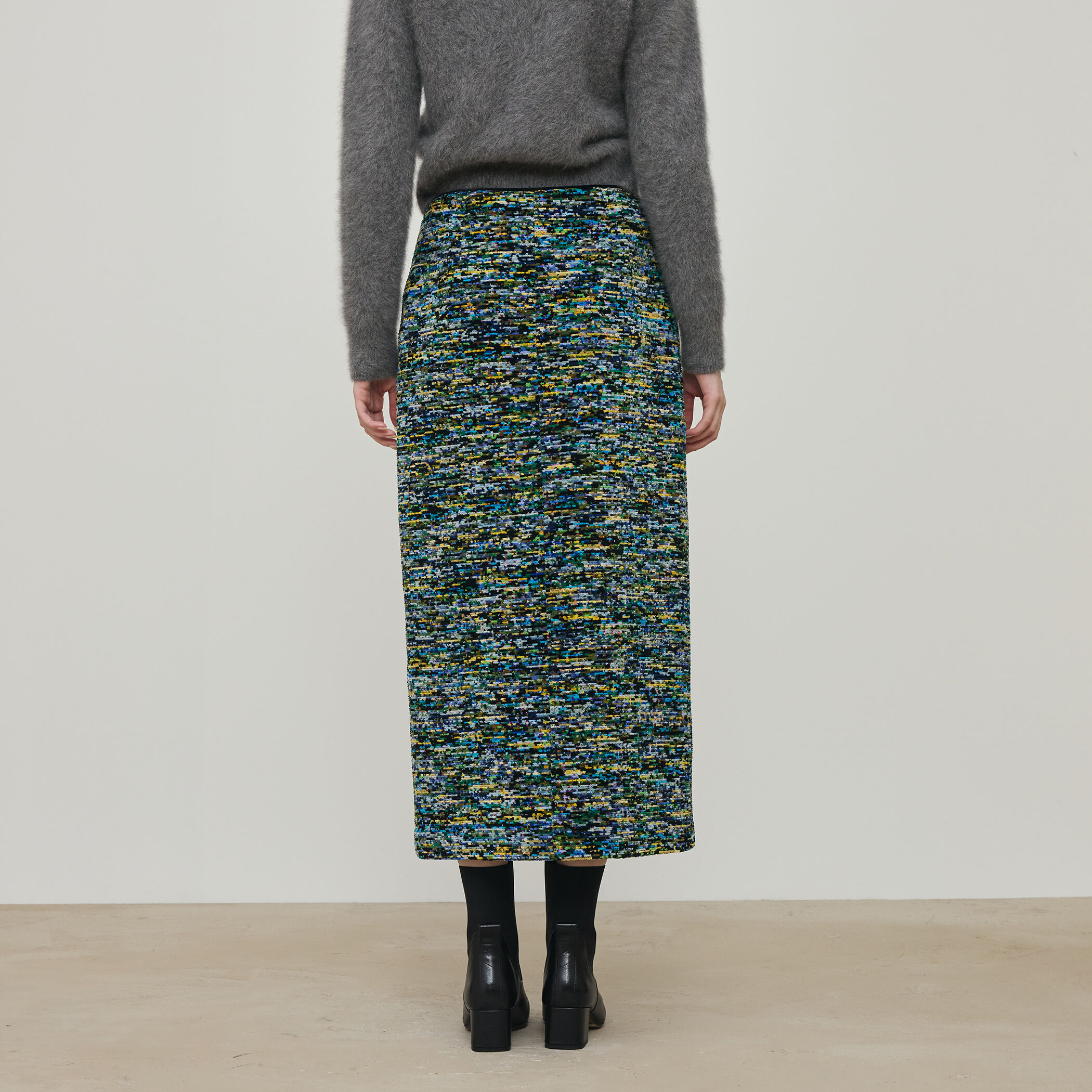 モザイクモール ダブルジップ タイトスカート｜トゥモローランド 公式通販