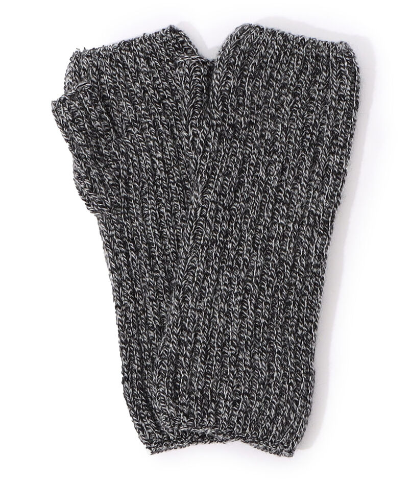 Johnstons of Elgin rib rist カシミヤ フィンガーレスグローブ