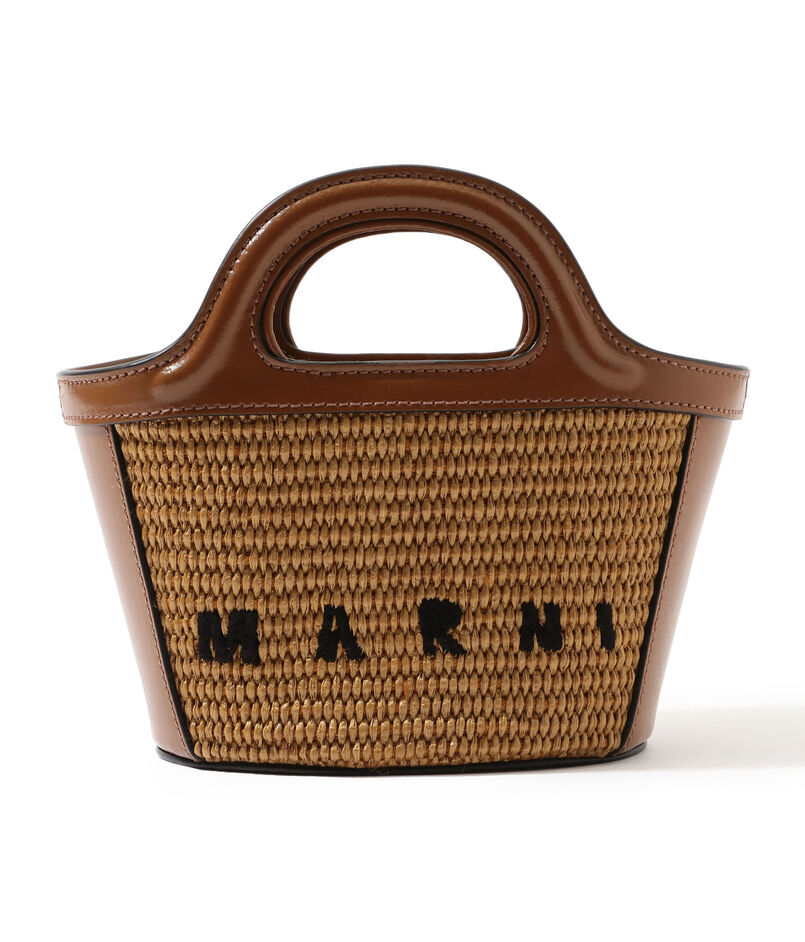 ■MARNI TROPICALIA マイクロバスケットバッグ