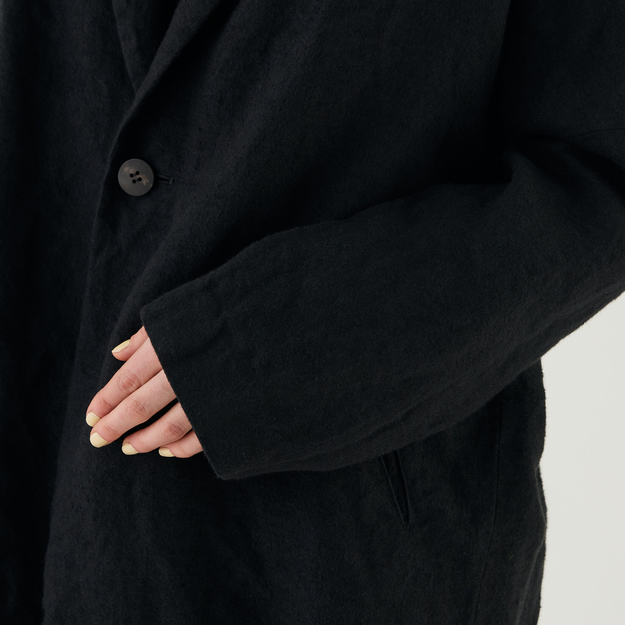 ブラッシュドリネン ワイドジャケット｜トゥモローランド 公式通販