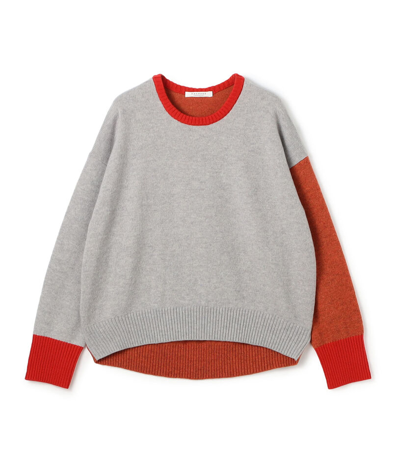 ■NZ LAMBS 9G クルーネックプルオーバー