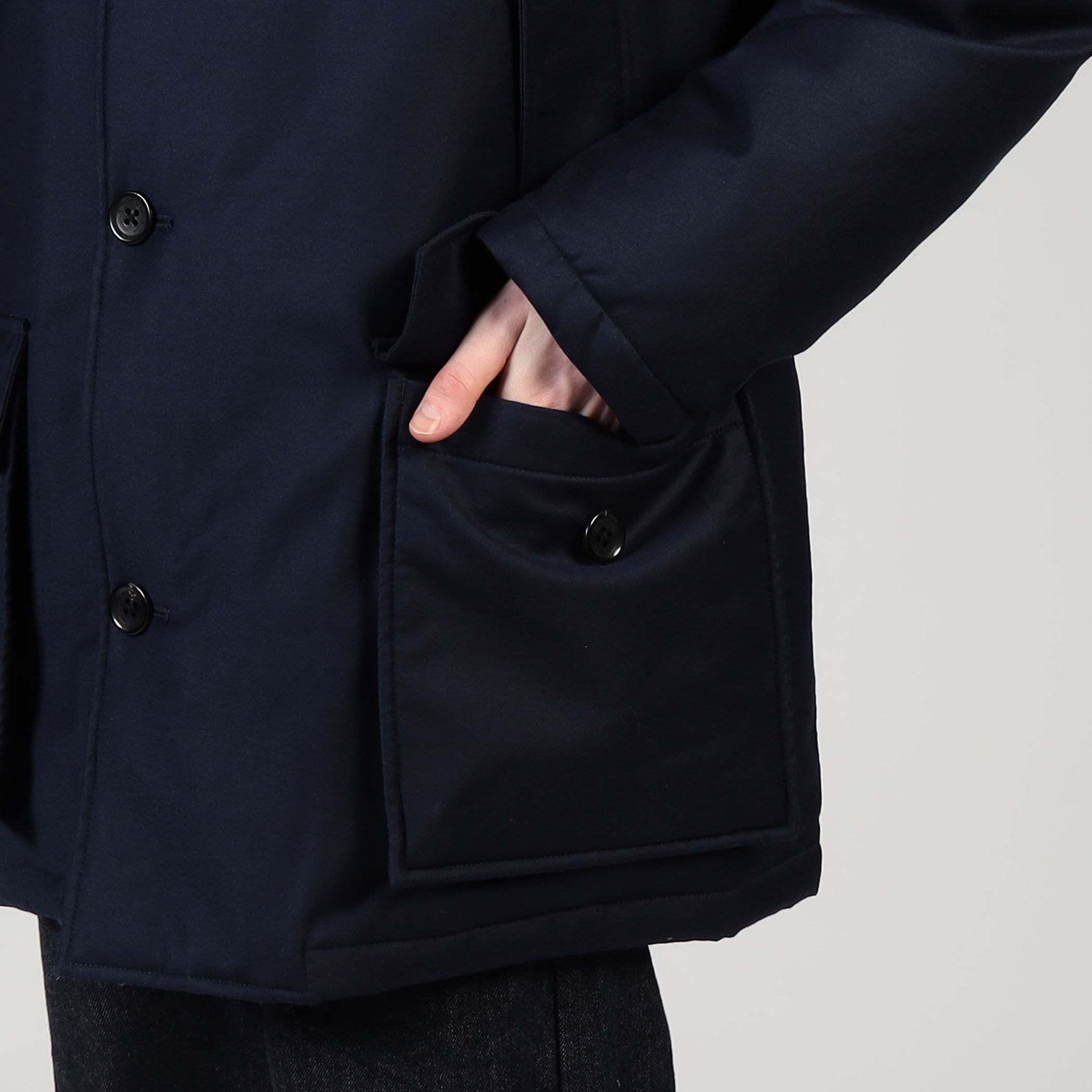 WOOLRICH NEW ARCTIC PARKA ウール ダウンジャケット LORO PIANA