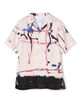 OVERCOAT PRINTED LYOCELL