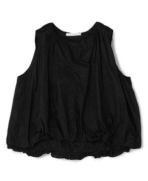 ne Quittez pas COTTON ORGANZA ノースリーブブラウス