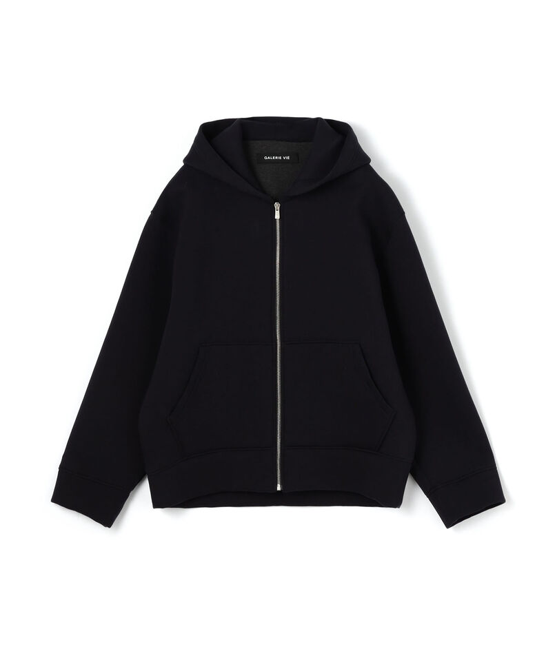 ■ダンボールニット フーデッドブルゾン