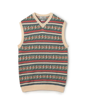 【別注】Raffa Molina コットン ニットベスト