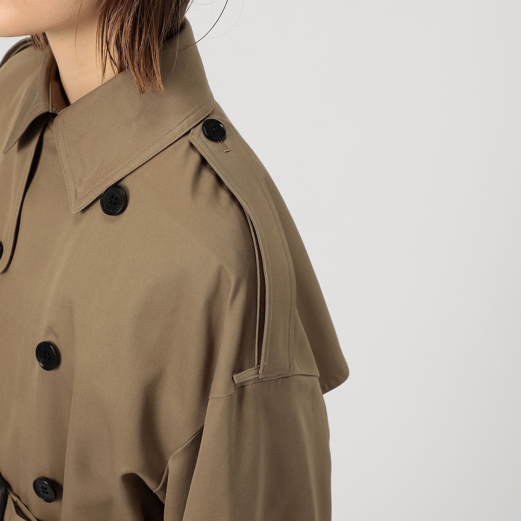 HYKE TRENCH COAT BIG FIT｜トゥモローランド 公式通販