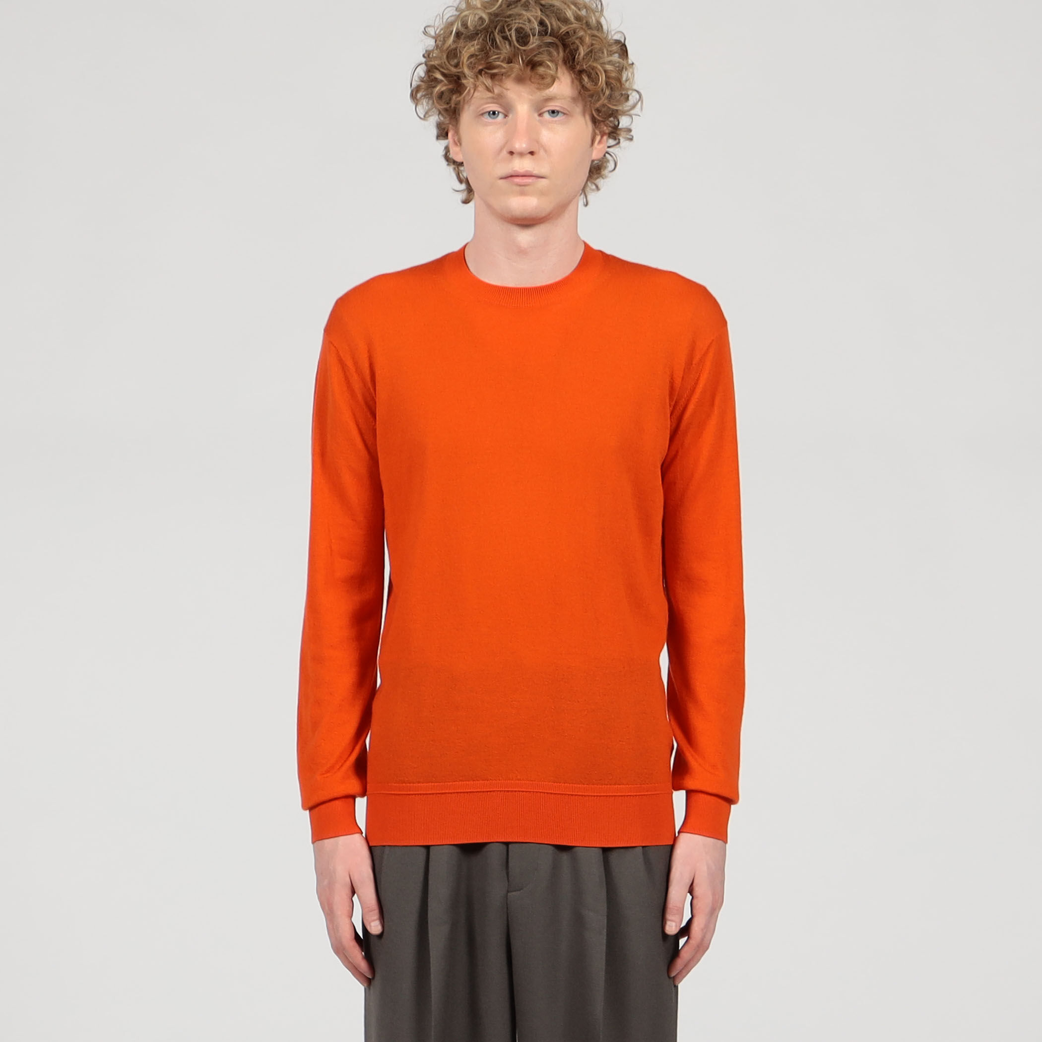 TOMORROWLAND tricot カシミヤ クルーネックプルオーバー