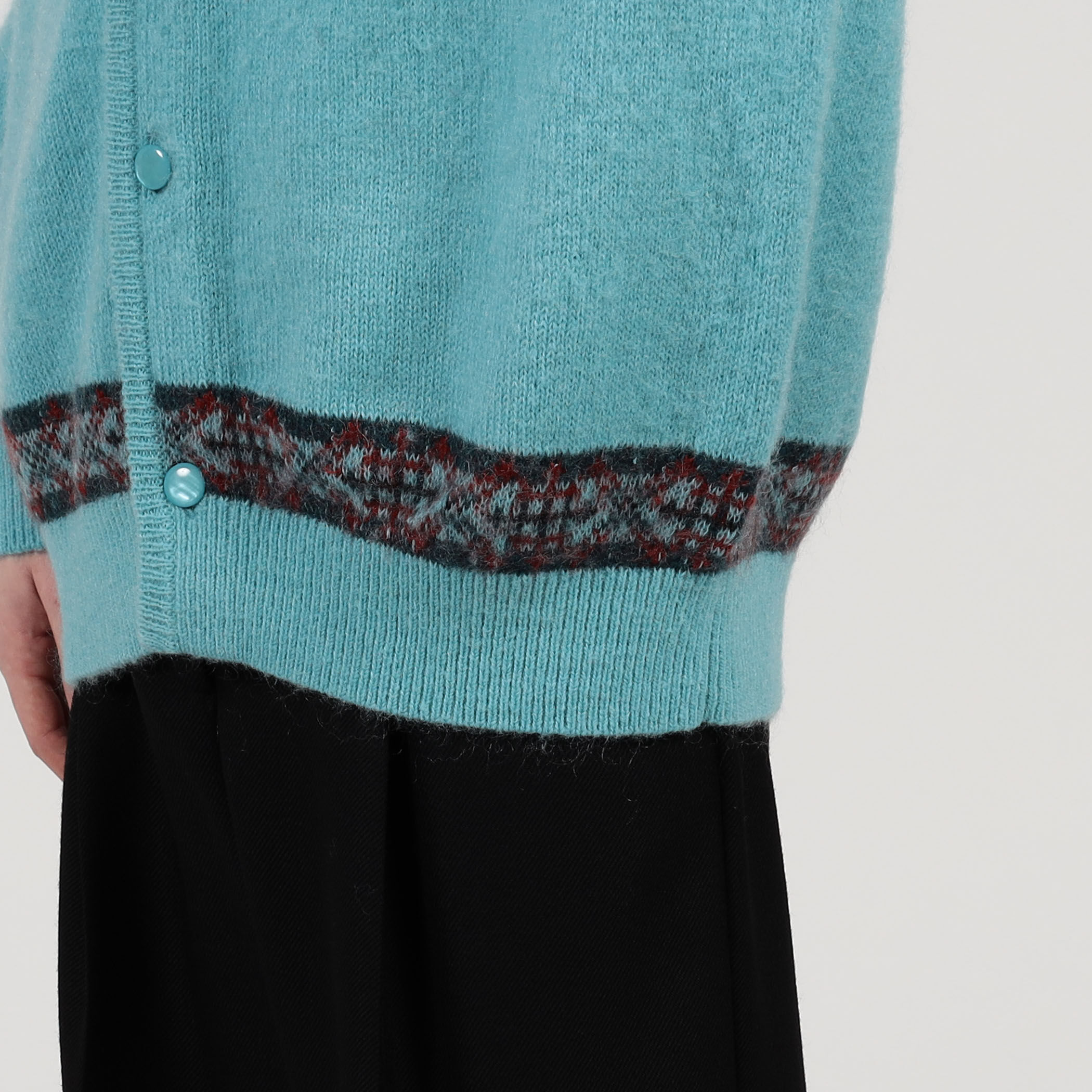 TOOMRROWLAND tricot ナイロンモヘヤウール フェアアイル TOOMRROWLAND tricot ナイロンモヘヤウール フェアアイル