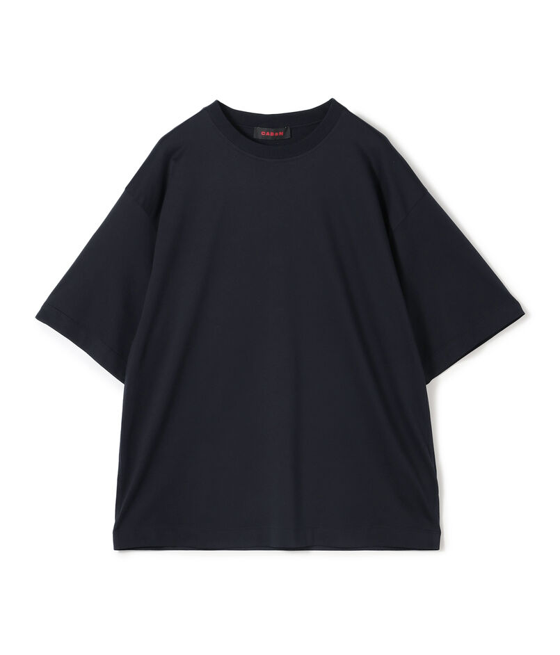 CABaN コットン ドロップショルダークルーネックプルオーバー
