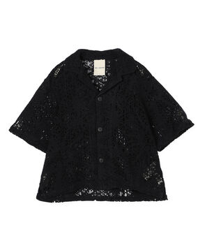 【別注】OAS&times;Edition Crochet shirt  クロシェ キューバシャツ