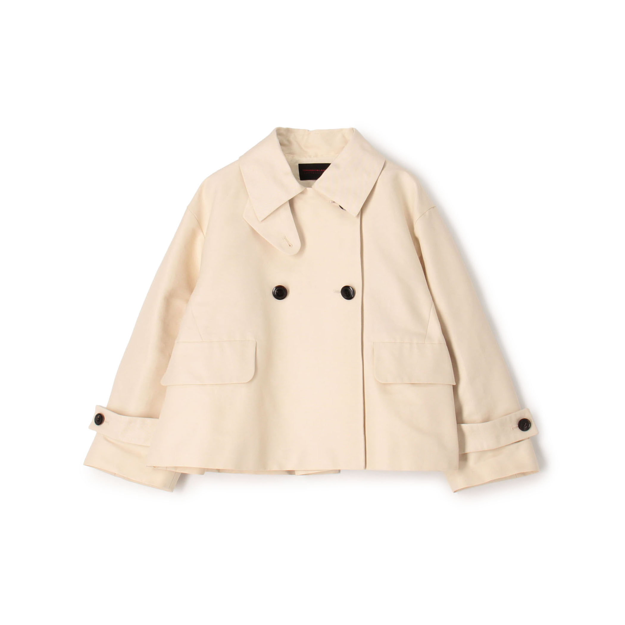 コットンシルクグログラン トラペーズジャケット｜トゥモローランド