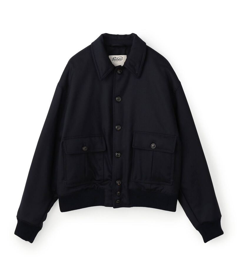【別注】VALSTAR VALSTARINO シャツカラーブルゾン DORMEUIL