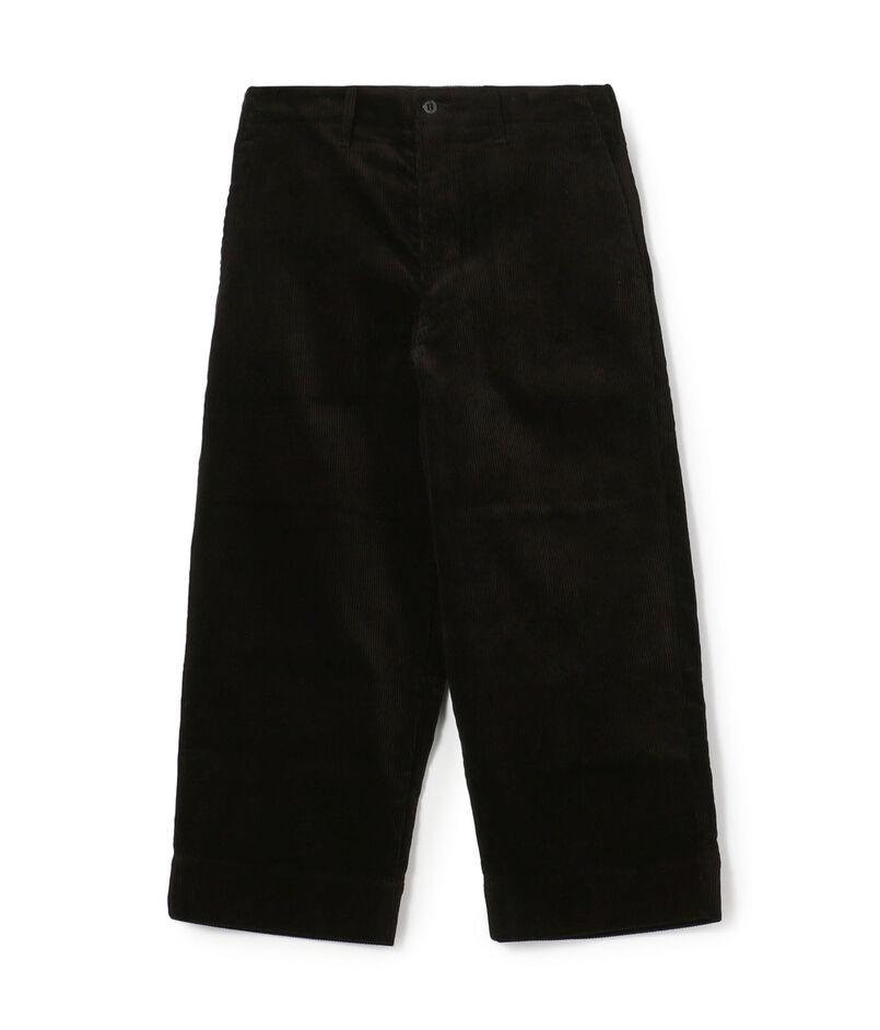 TUKI WIDE TROUSERS コットン ワイドトラウザーズ