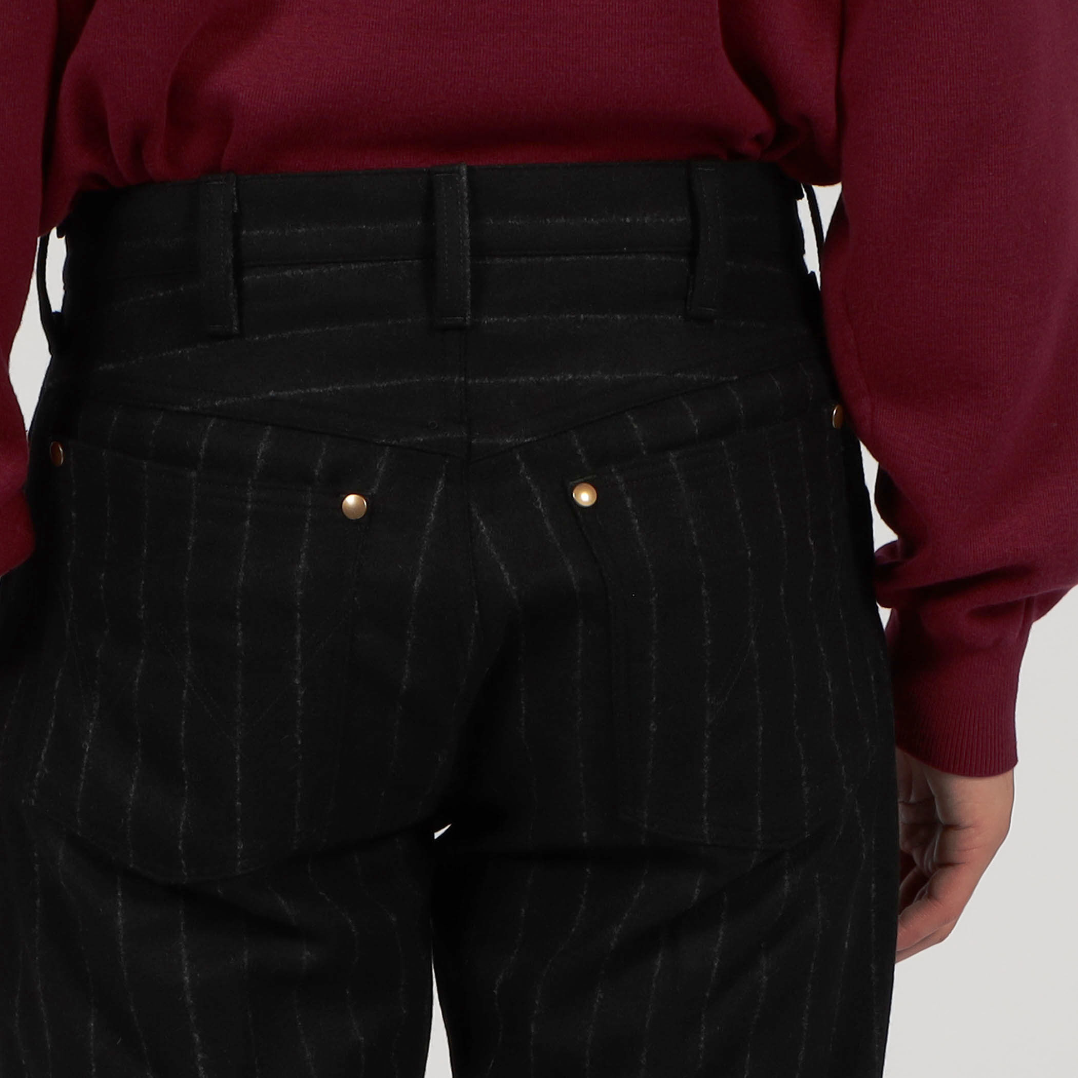 別注】Wrangler 11MW ウールフランネル パンツ