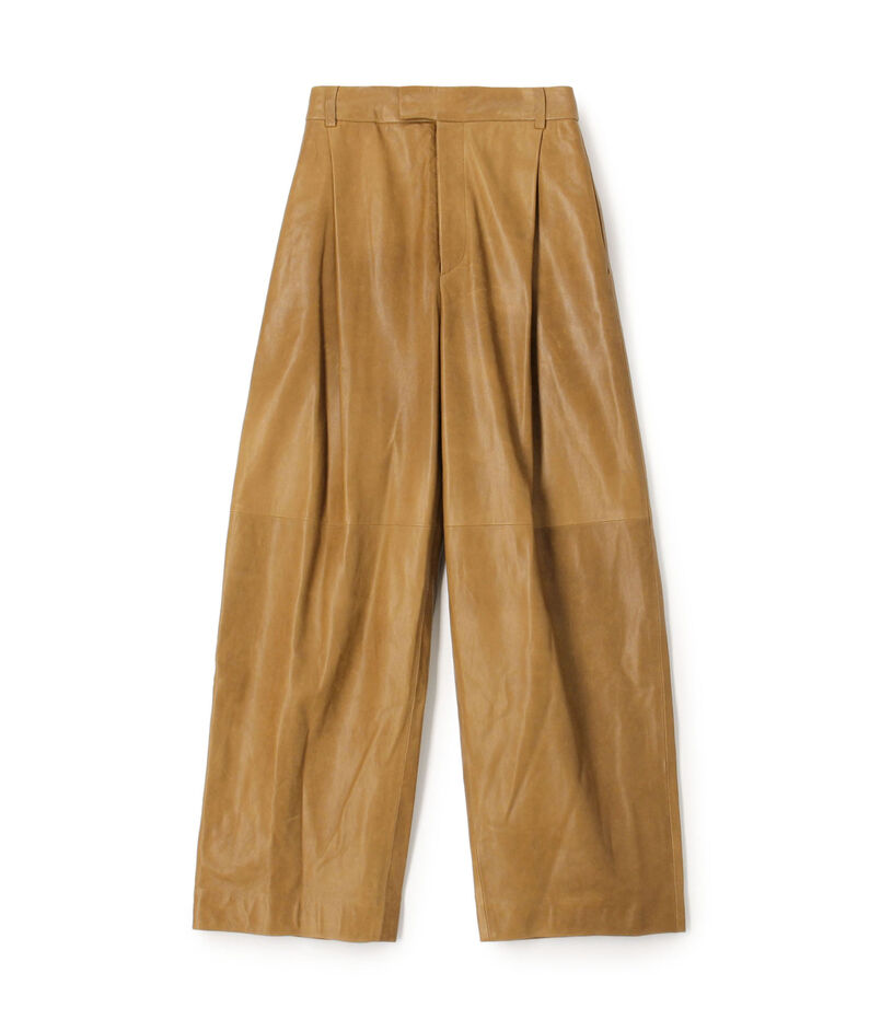 アンティークレザー パンツ