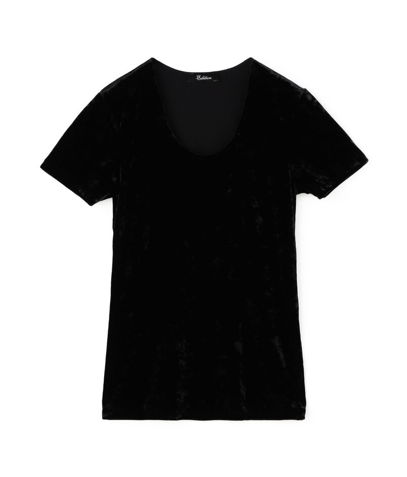 ●クラッシュベロアTシャツ