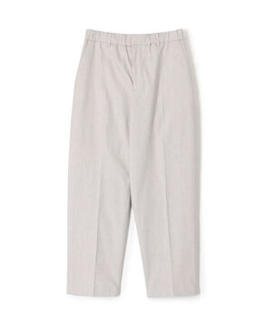 コットンオックスストレッチ スリムパンツ