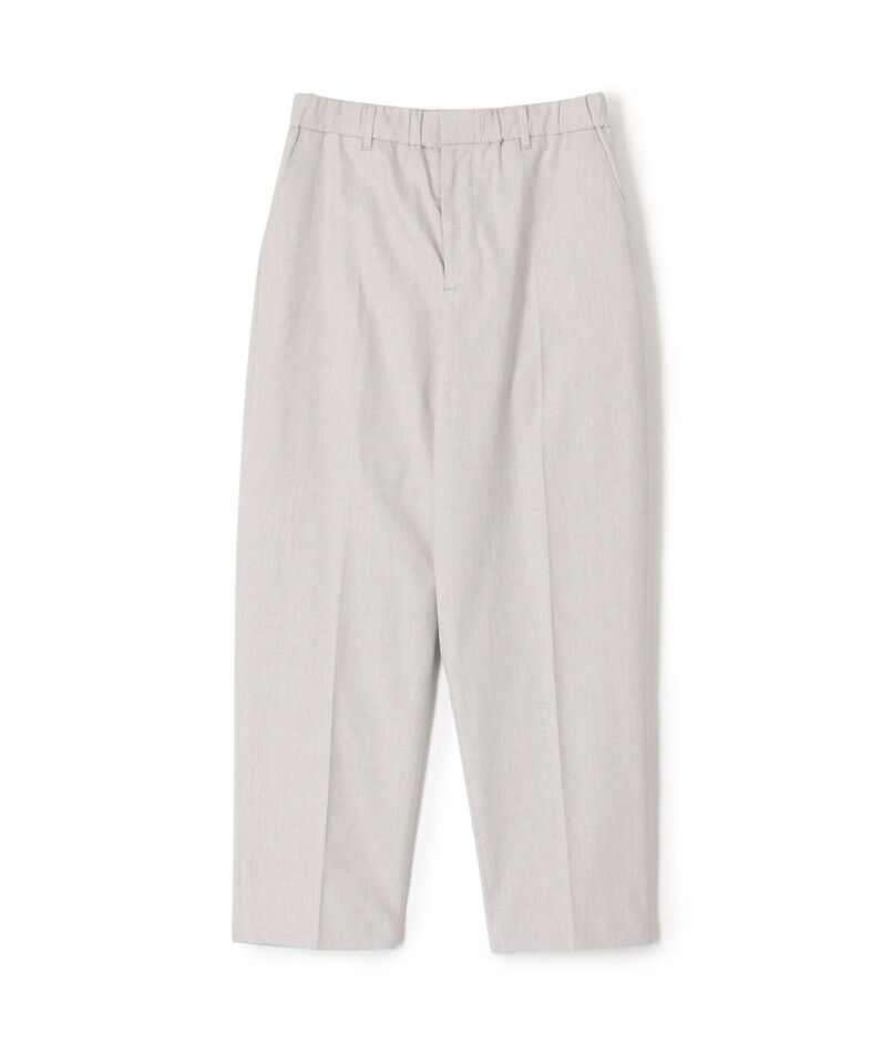 コットンオックスストレッチ スリムパンツ