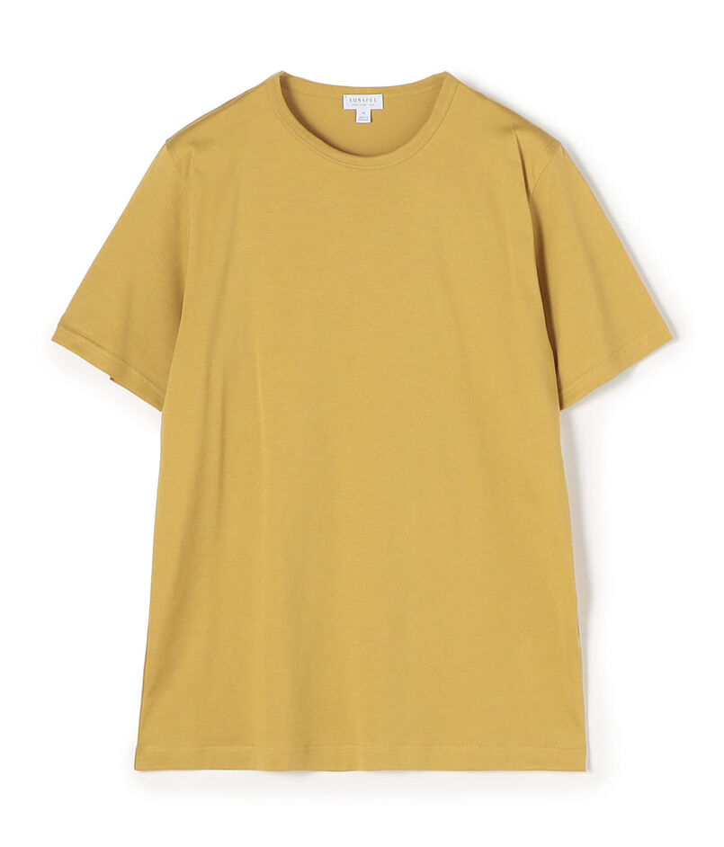 SUNSPEL コットン クルーネックTシャツ