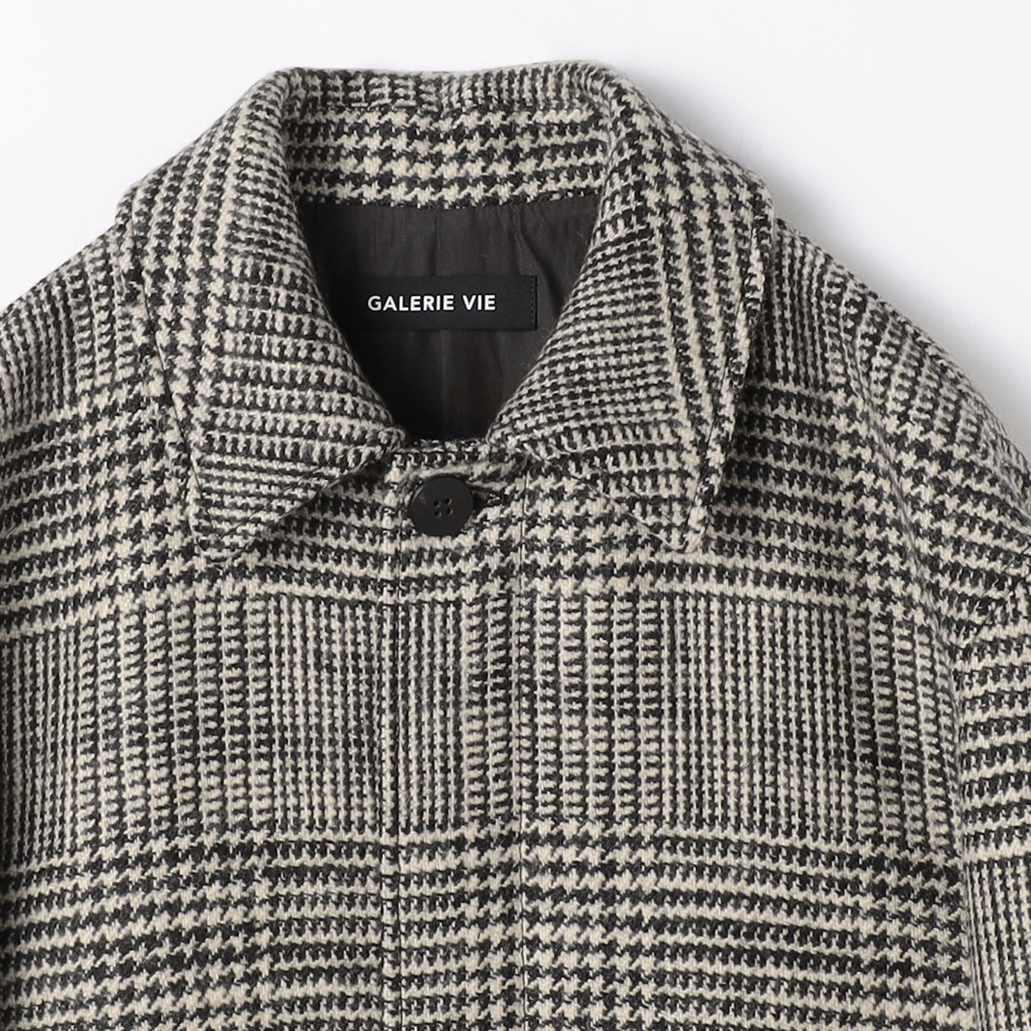 グレナカートチェック ステンカラーコート｜トゥモローランド 公式通販