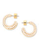 Kenneth Jay Lane DOUBLE HOOP ピアス