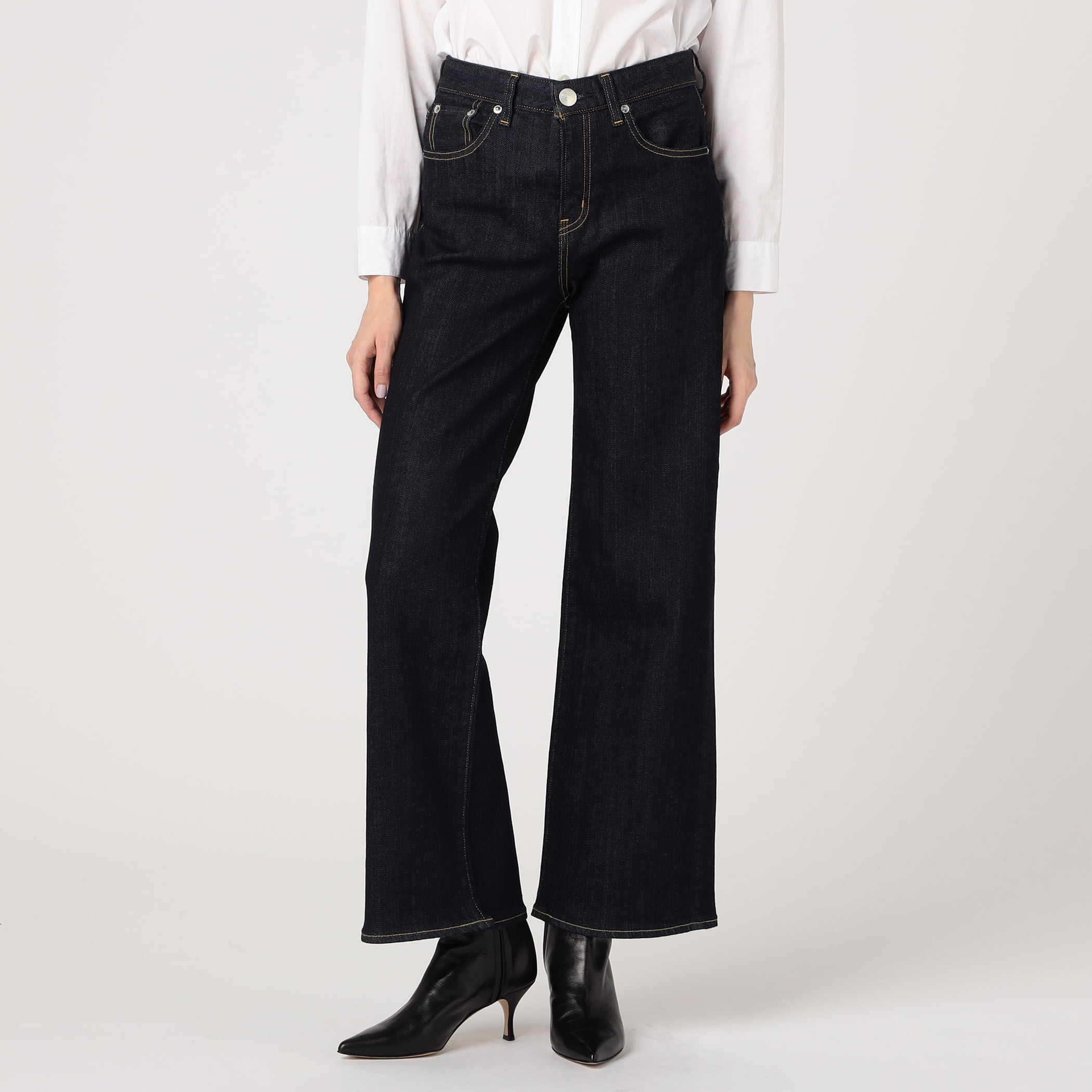 RED CARD TOKYO 35thAnniversary ワイド デニムパンツ