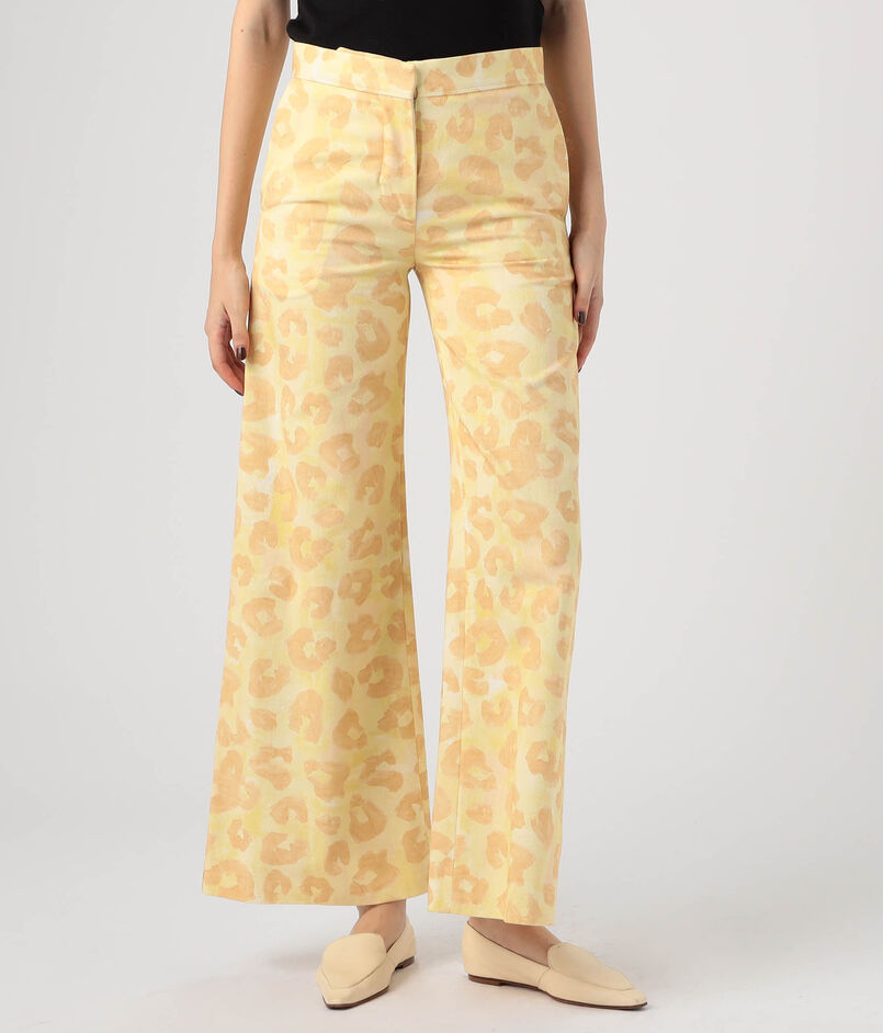 MARNI レオパードプリントパンツ