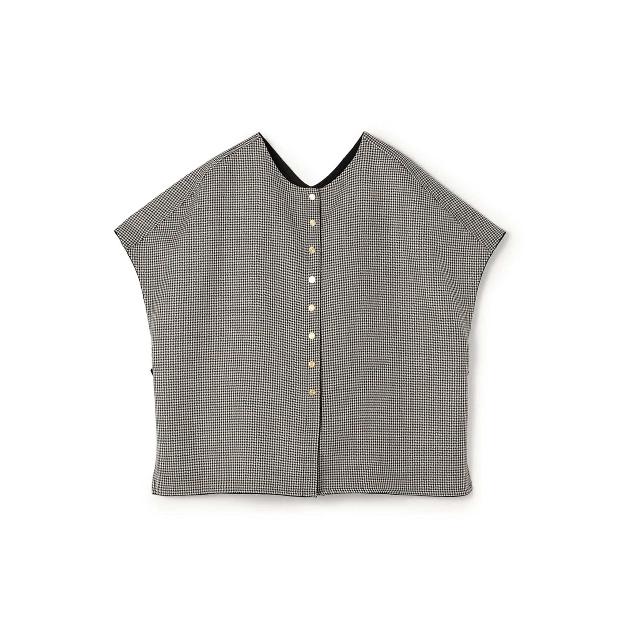 未使用 トゥモローランド グレー 黒 リバーシブル ベスト 4way タッターギンガムリバー 4-wayジレ｜トゥモローランド 公式通販