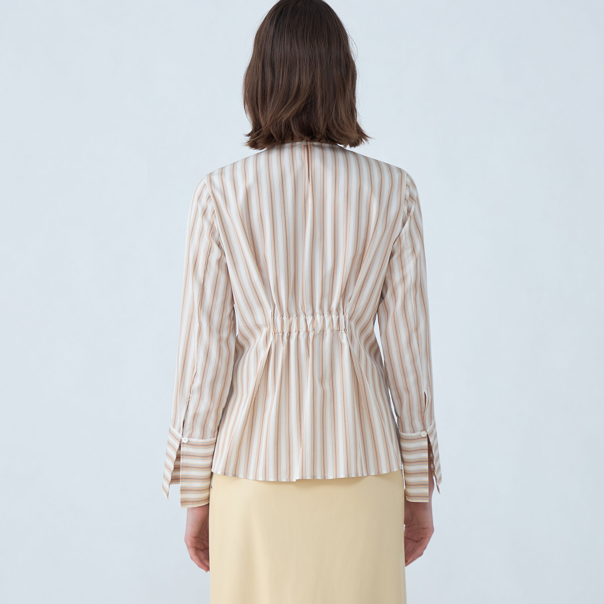 2025 MACPHEE コットンブロード ボリュームスリーブブラウス MACPHEE（マカフィー）の「コットンブロード ボリュームスリーブ