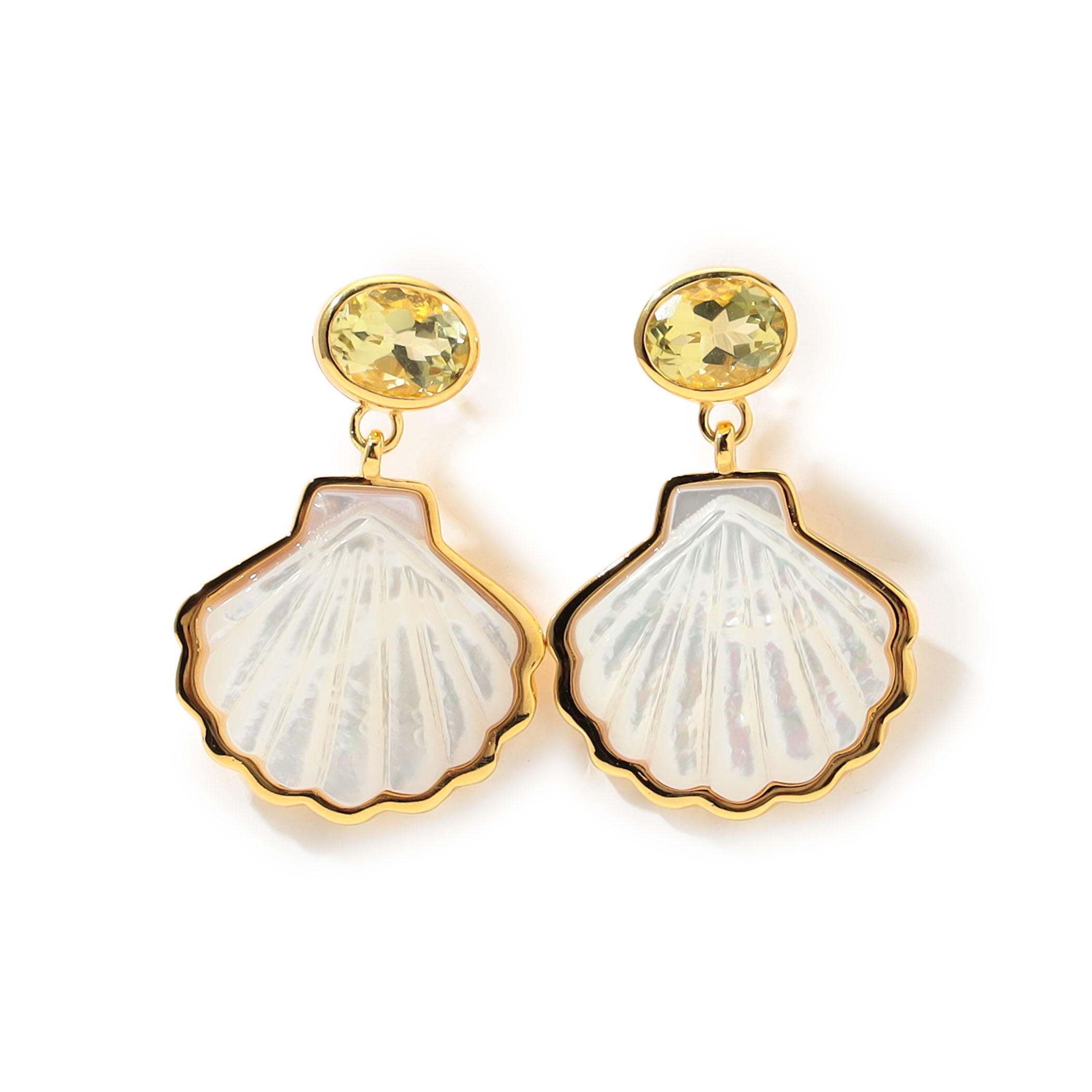 ピアス　No.4387 Lizzie Fortunato LUNA SHELL ピアス｜トゥモローランド 公式サイト