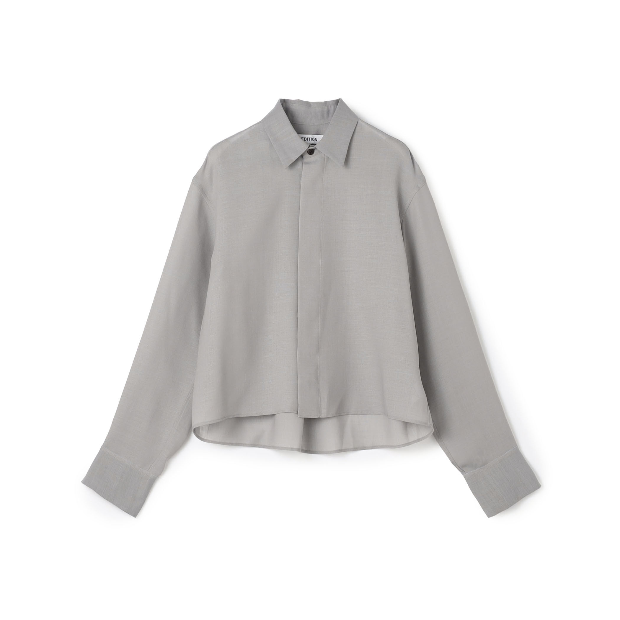 ウールビエラ クロップドシャツ｜トゥモローランド 公式通販