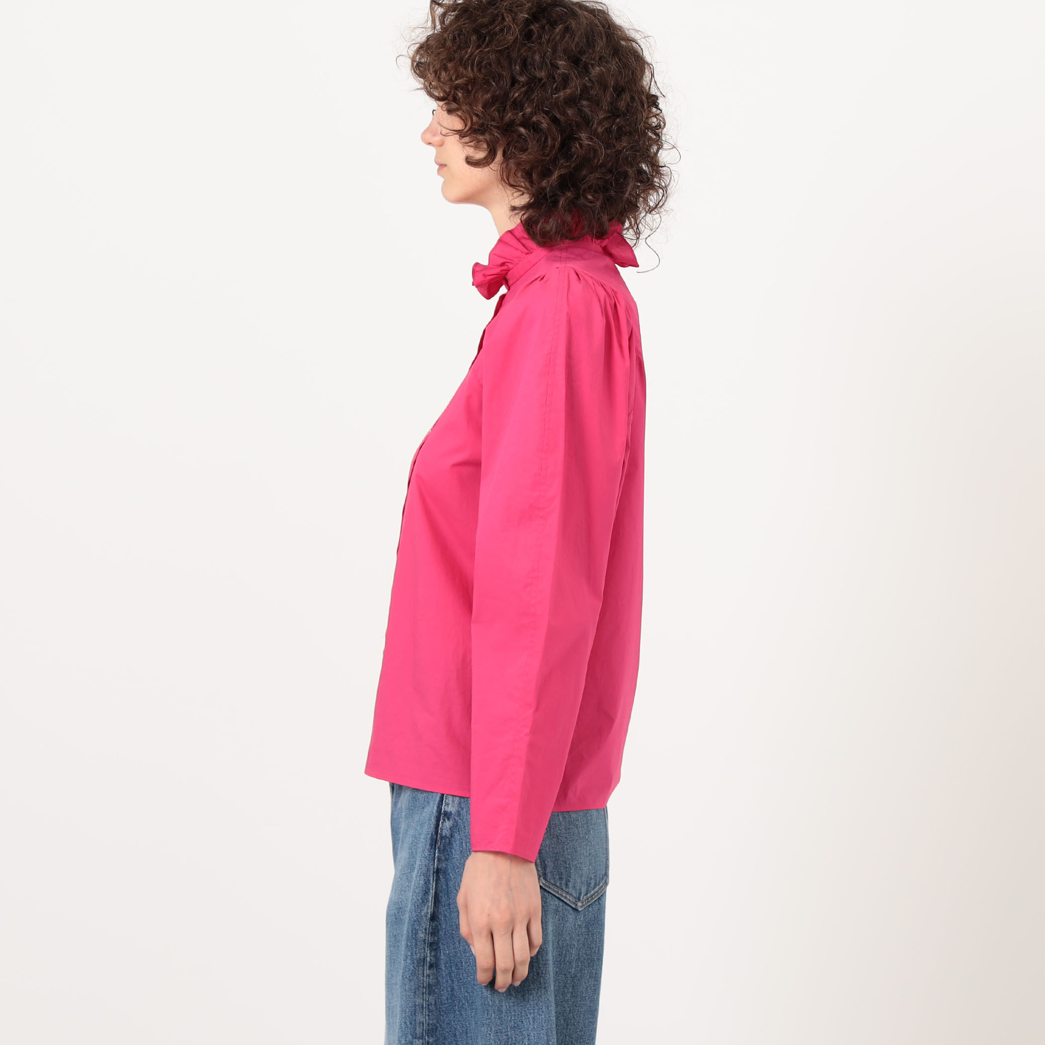 Atlantique Ascoli UNTITLED 3 フリルカラーシャツ｜トゥモローランド