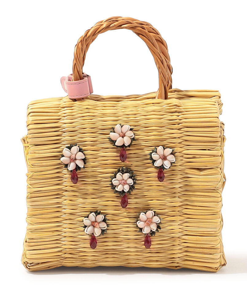 HEIMAT ATLANTICA SHELLA CRYSTAL MINI かごバッグ