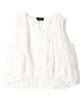 【別注】ne Quittez pas BLACK DOUBLE ORGANZA トップス
