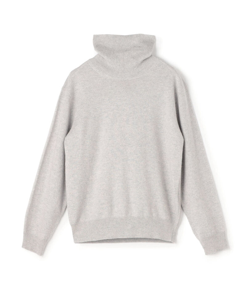 スコットランドカシミヤ タートルネックプルオーバー