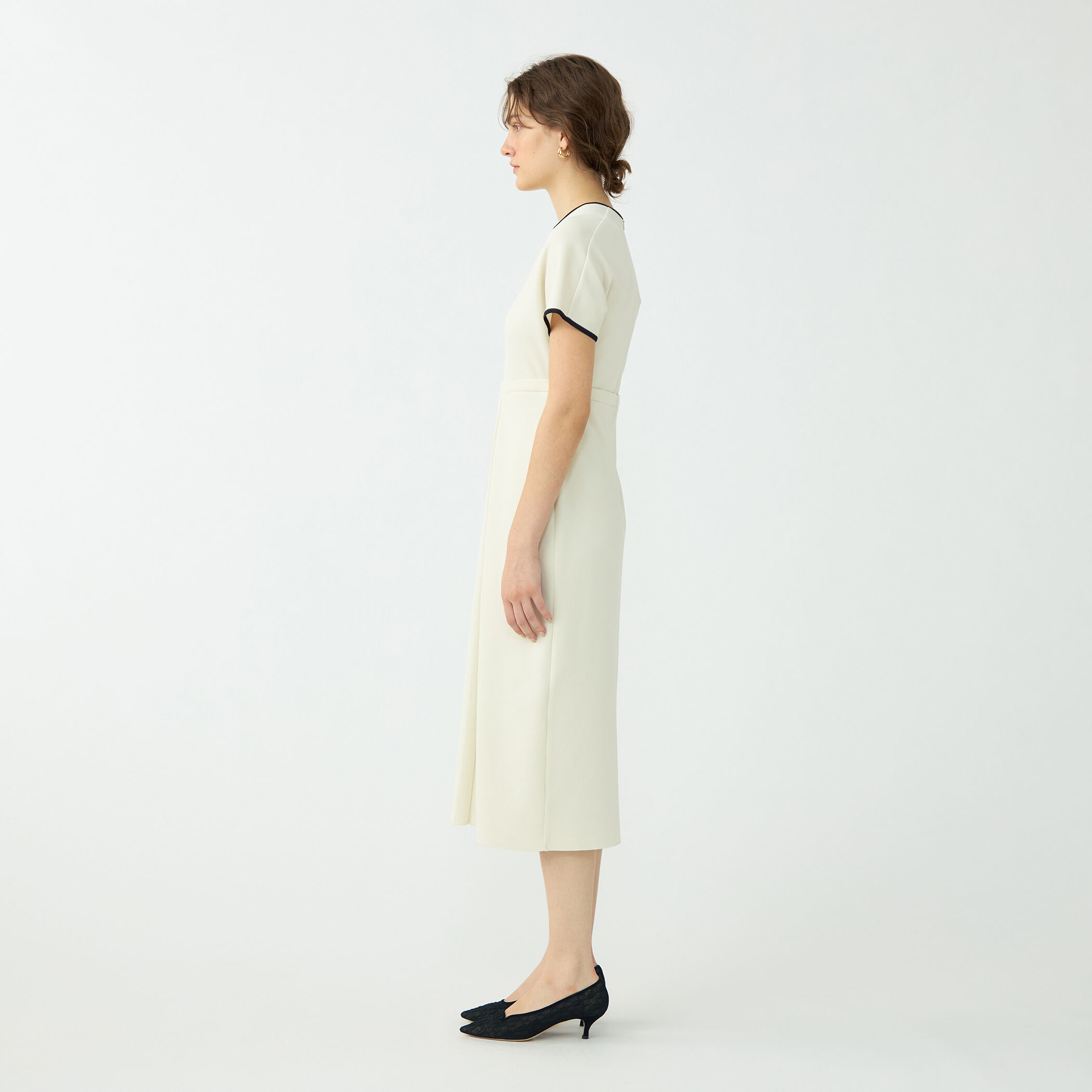 ミラノリブ ウエストタックワンピース｜トゥモローランド 公式通販