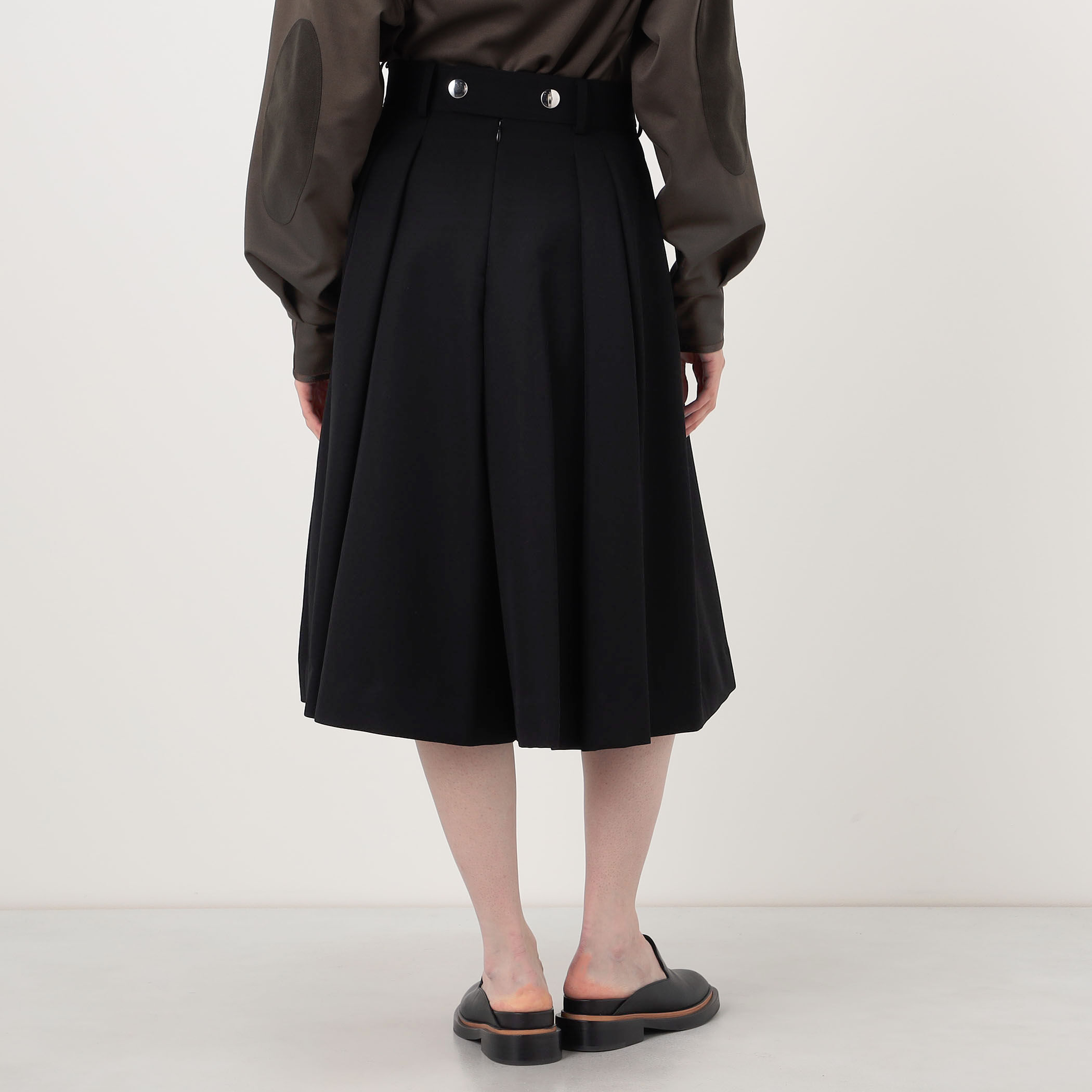 別注】THE RERACS × Edition DEEP TUCK CULOTTE PANTS キュロット