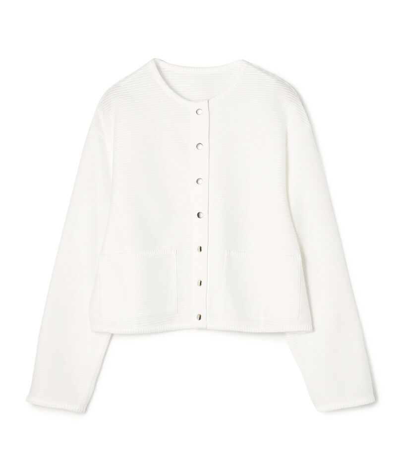 ドライボーダージャージー ショートカーディガン