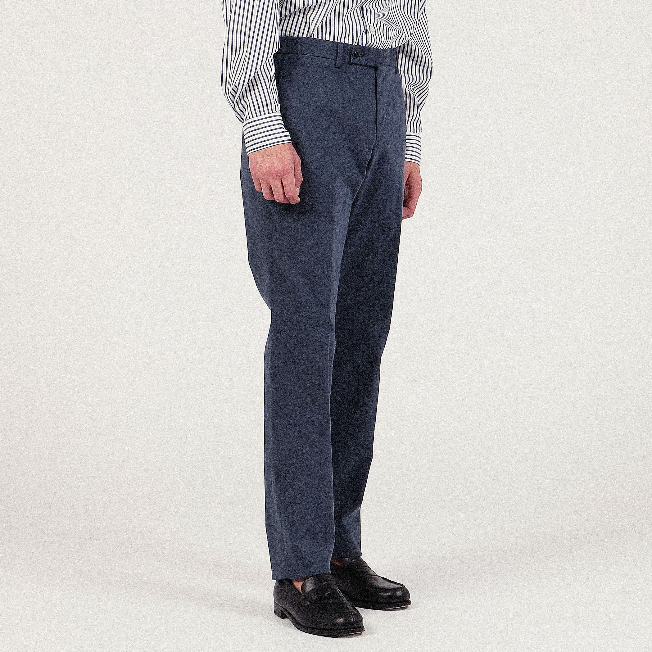 ストレッチチノ バックシャーリングスリムパンツ｜トゥモローランド