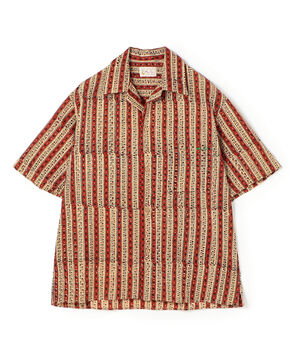 Mai Tai ブロックプリント 開襟シャツ