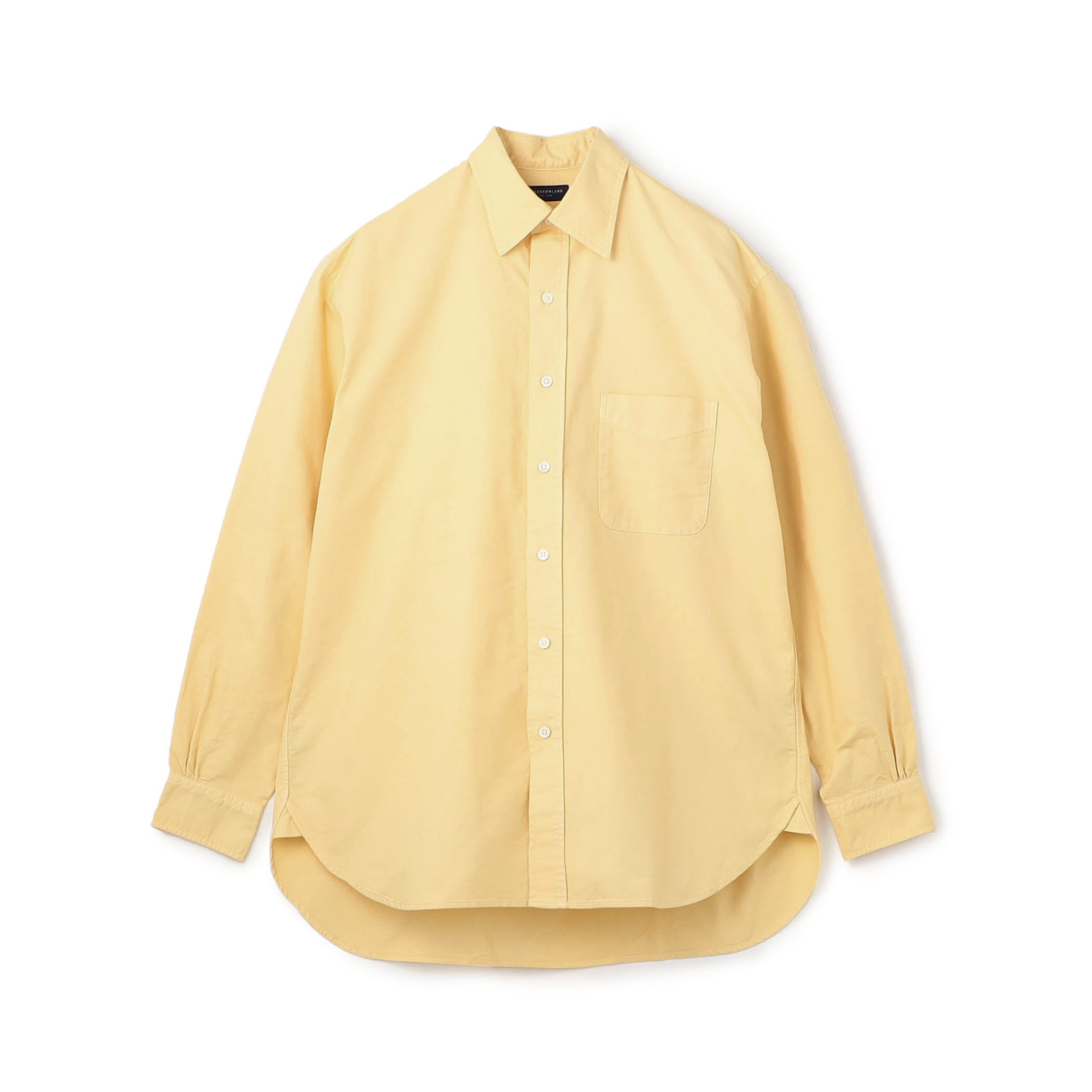 スーピマコットン オックスフォード ロングスリーブシャツ ALBIATE