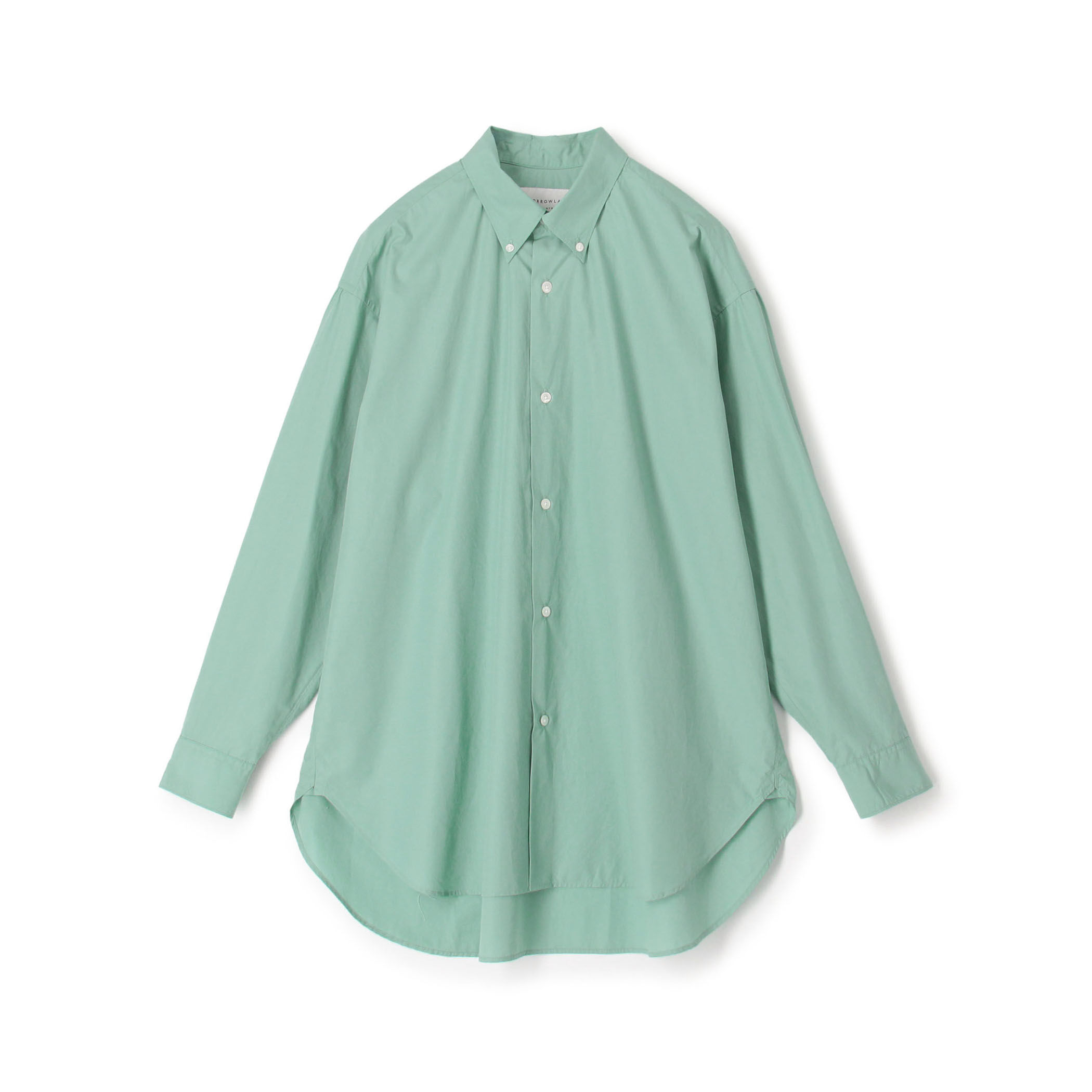 コットンブロード ボタンダウン ロングシャツ｜トゥモローランド 公式
