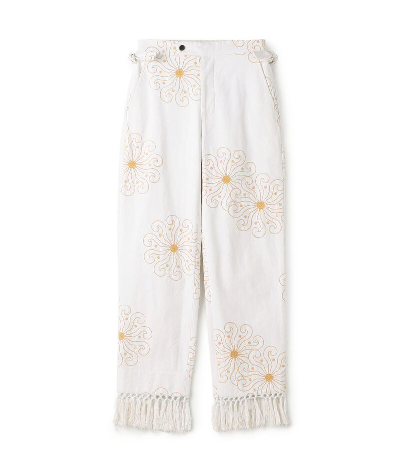 BODE SOLEIL FRINGE TROUSE エンブロイダリー フリンジパンツ BODE SOLEIL FRINGE TROUSE エンブロイダリー フリンジパンツ