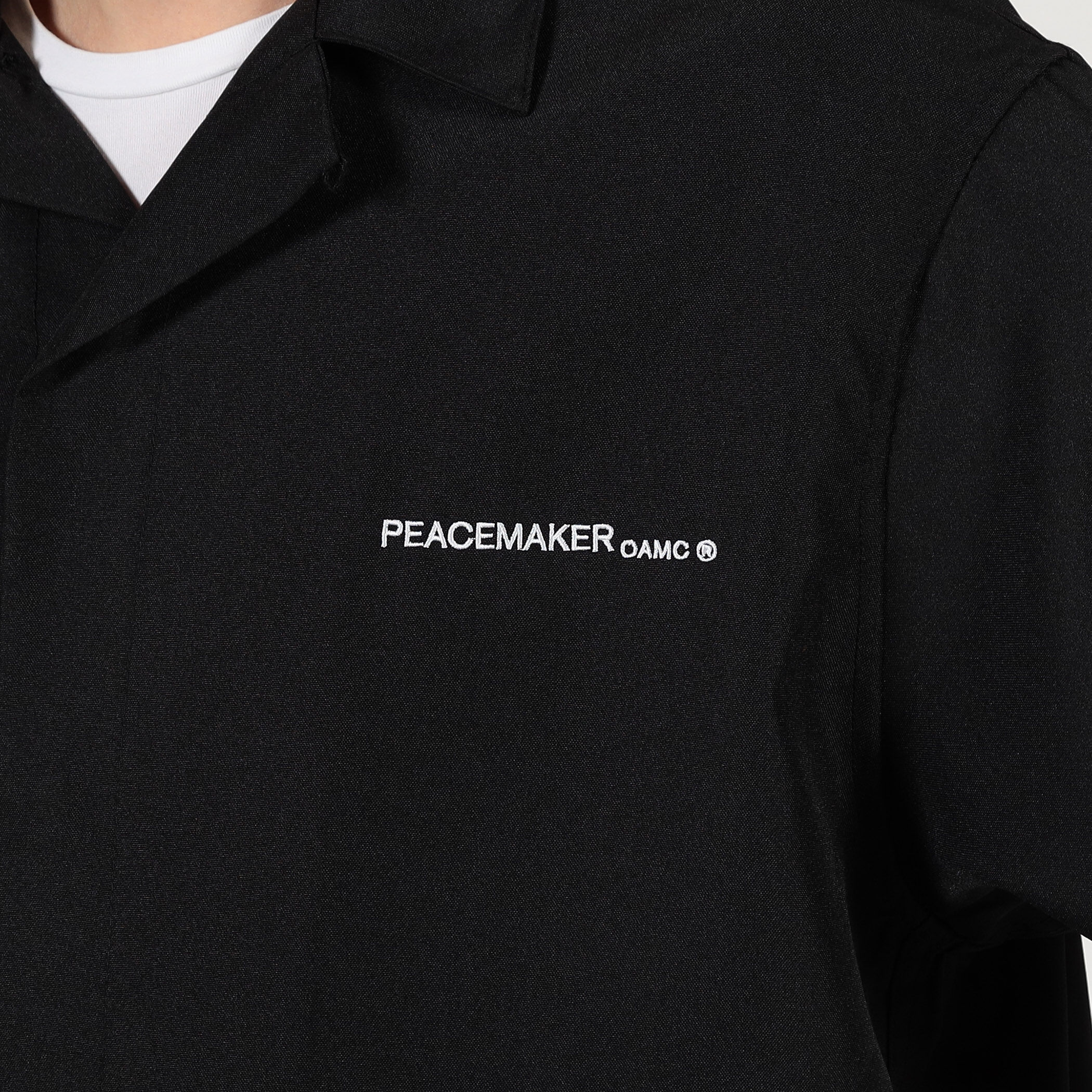 OAMC システムシャツ　Sサイズ　ブラック OAMC * TECH SHIRT(2色展開) | public