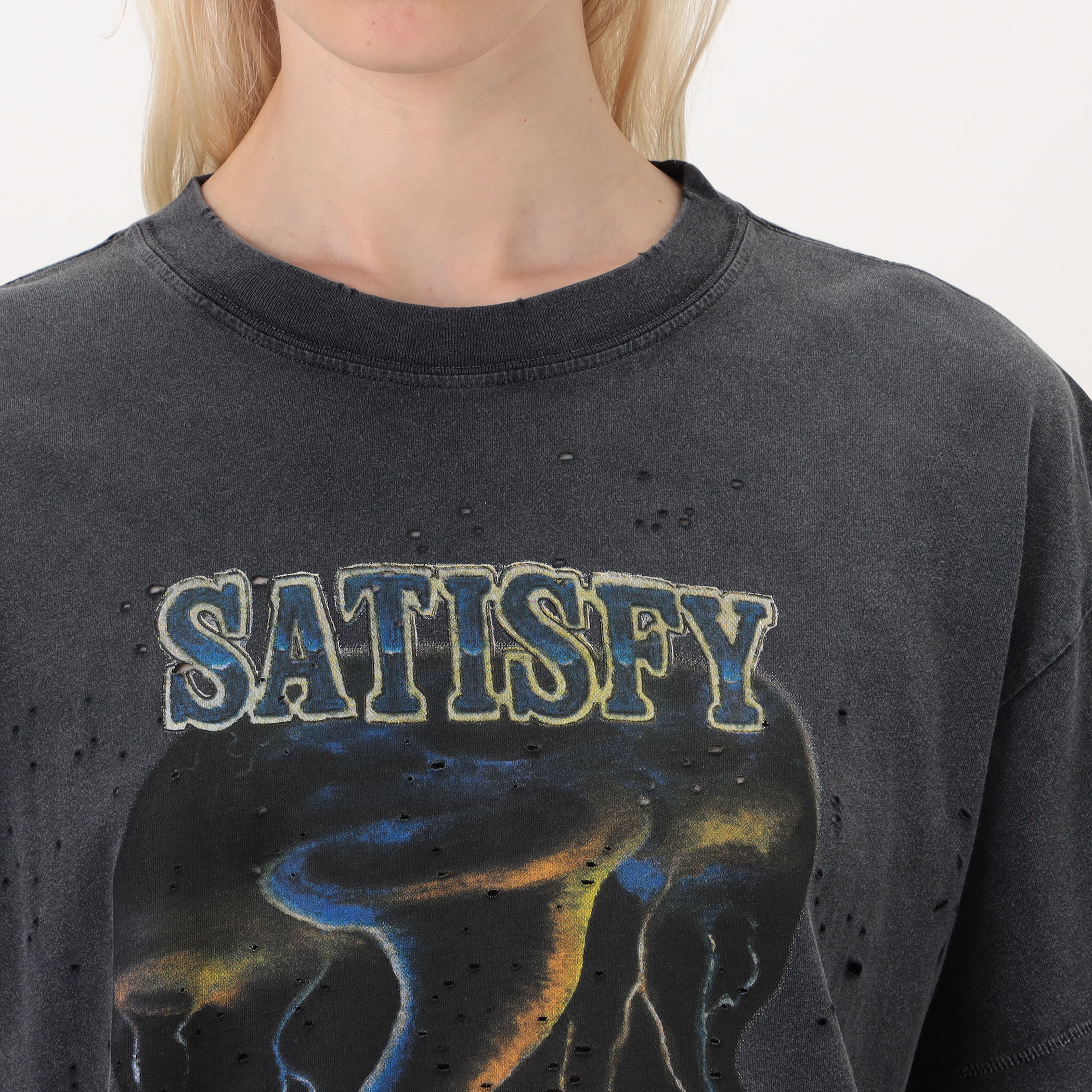 Satisfy WORKSHOP ロングスリーブTシャツ SATISFY MothTech T-Shirt プリントTシャツ｜トゥモローランド 公式サイト