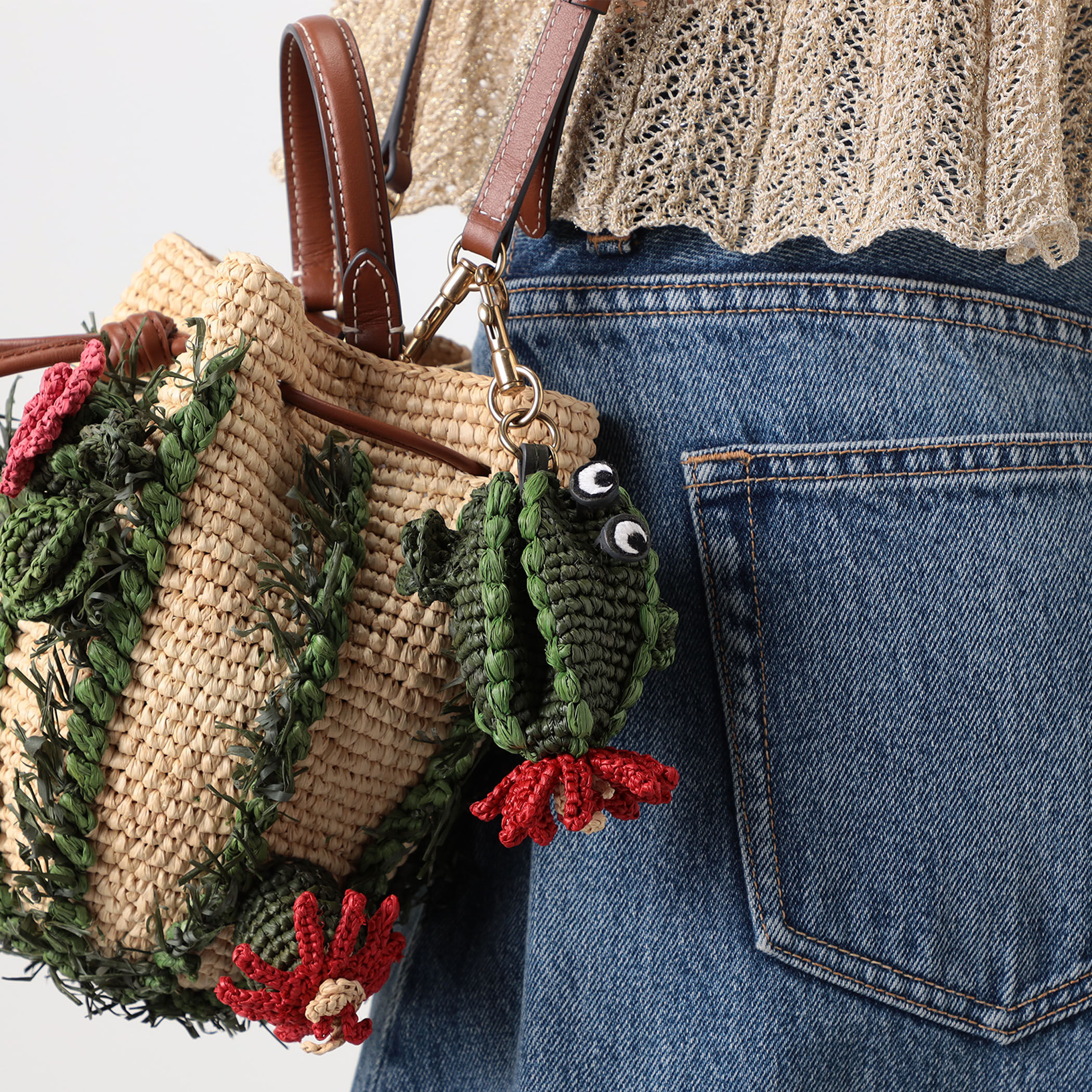 ANYA HINDMARCH CACTUS チャーム｜トゥモローランド 公式サイト