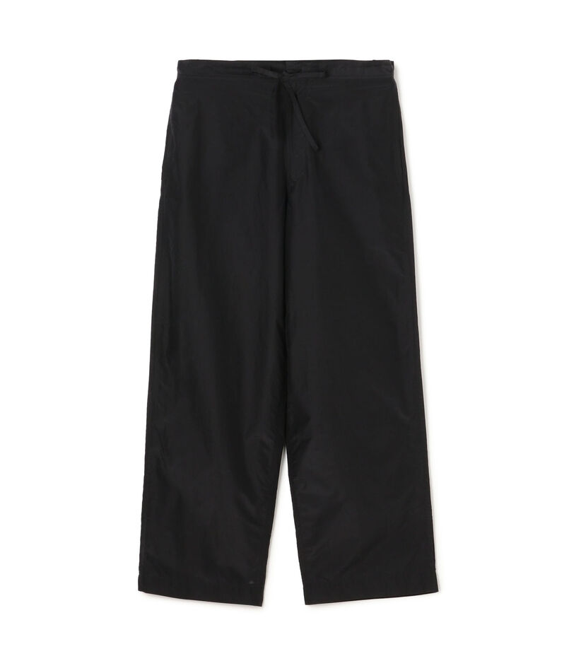 ■コットンシルク バレルイージーパンツ